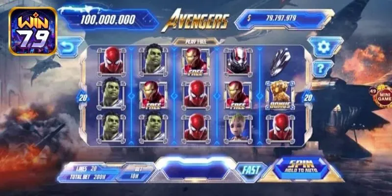 Cách chơi nổ hũ Avengers cực đơn giản cho người mới
