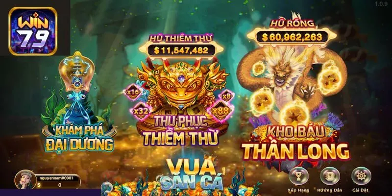 Cách chơi vua săn cá chi tiết cho newbie