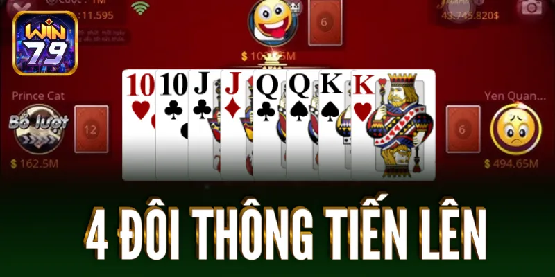 Một số điểm cần chú ý khi tham gia trò chơi với 4 đôi thông