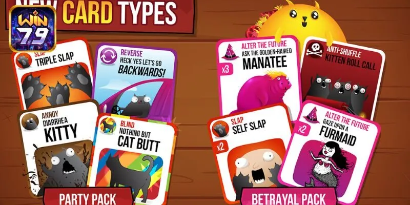 Hướng dẫn chơi các phiên bản bài mèo nổ