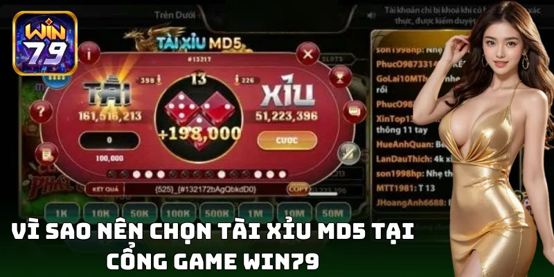 Tài Xỉu MD5 Win79 – Sân chơi công bằng, minh bạch nhất